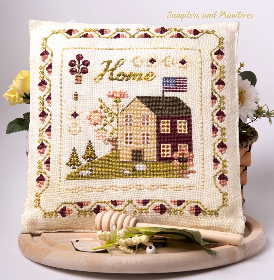 2024 Nashville Needlework Market Samplers & Primitives HOME Cross