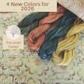 NEW! 2026 Nashville Needlework Market ~ 2026 Classic Colorworks  Floss Pack | Cross Stitch Thread - Nashville Market Pre-Order | Set of 4