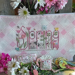 Shepherd&#39;s Bush SPRING BAG Cross Stitch Pattern ~ Shepherd&#39;s Bush Cross Stitch Charts ~ New Cross Stitch Pattern