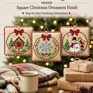 Home For The Holidays™ – Christmas Keepsakes™ Cross Stitch Chart Collection – Set of 3 - Christmas Cross Stitch - Counted Cross Stitch