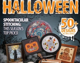Just Cross Stitch Magazine HALLOWEEN 2026 COLLECTORS Edition ~ 50+ Projects ~ Halloween Cross Stitch Magazine ~ Anabella's Cross Stitch