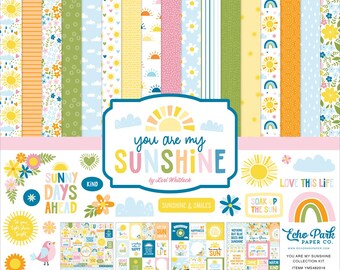 New! Echo Park YOU ARE My SUNSHINE  12"x 12" Scrapbook Kit ~  New Scrapbook Kit ~ Echo Park Collection Kit - Pre-Order ~ 12x12 Kit
