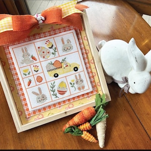 Anabella&#39;s Needleart Tray Displays ™  Easter Cross Stitch Pattern ~ Easter Cross Stitch ~ Anabella&#39;s Cross Stitch