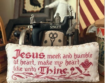 Meek & Humble Cross Stitch chart by Teresa Kogut  - Anabella's - Teresa Kogut Cross Stitch - Counted Cross Stitch
