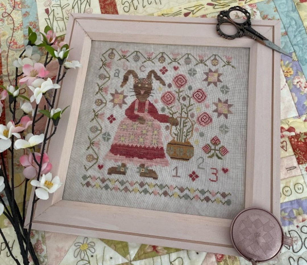 2024 Nashville Needlework Market Pansy Patch Quilts Hester's Easter