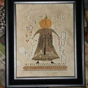 NEW! Notforgotten Farm Cross Stitch ~ Halloween Queen Cross Stitch Pattern - Halloween Cross Stitch ~ Anabella&#39;s