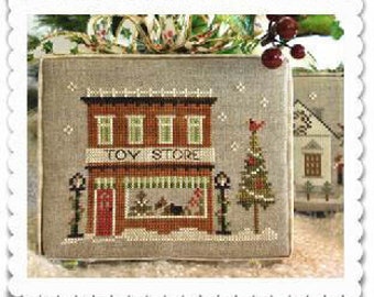 Little House Needleworks Cross Stitch Pattern Hometown Holiday TOY STORE - #5