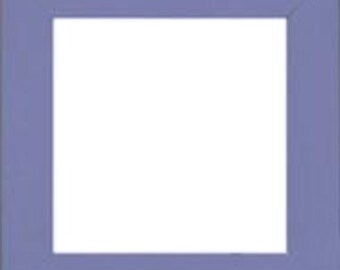 Mill Hill MATTE PERIWINKLE Matte FRAME 8" x 8" - Hand Painted Wood Frame