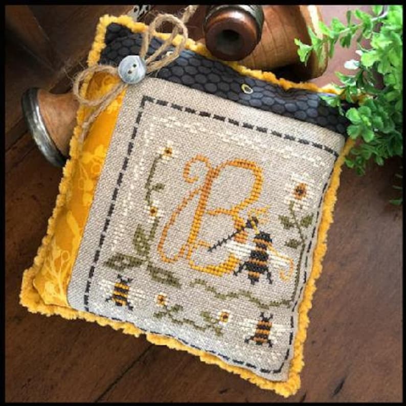 Little House Needleworks Cross Stitch Pattern STITCHING BEE Etsy