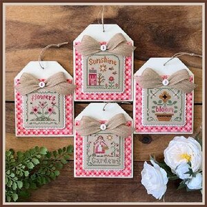 Little House Needleworks HELLO SUNSHINE PETITES - New Cross Stitch ~ Cross Stitch Petites Series ~ Little House Needleworks