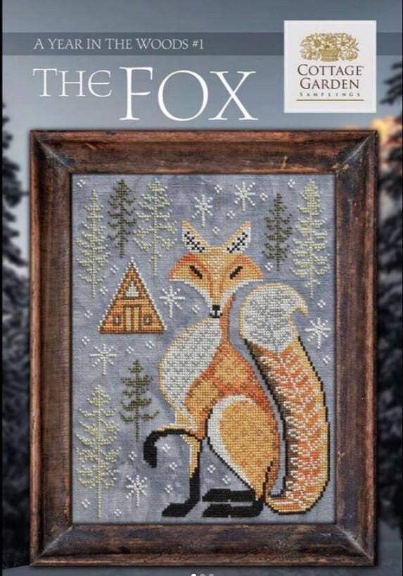 Cottage Garden Samplings A Year in the Woods THE FOX #1 Cross