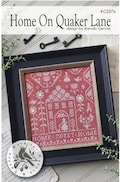 Home On Quaker Lane Land Cross Stitch chart by Brenda Gervais - With Thy Needle and Thread - Cross Stitch Sampler