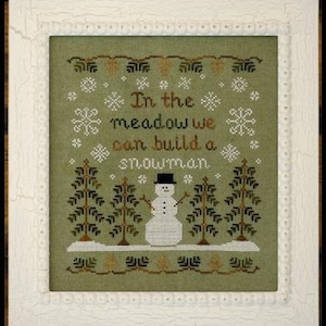 Country Cottage Needleworks IN THE MEADOW  Cross Stitch Pattern  ~ Winter Cross Stitch