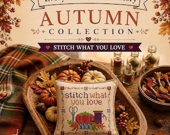 Stitch What You Love Cross Stitch Pattern, Needlework Marketplace 2026, Primitive Cross Stitch Sampler, Stitching Room Decor