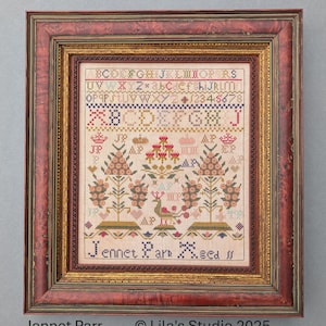 NEW! Lila&#39;s Studio Jennet Par  Cross Stitch Pattern ~ Lila&#39;s Studio Cross Stitch Charts  ~ Cross Stitch  Sampler ~ Anabella&#39;s
