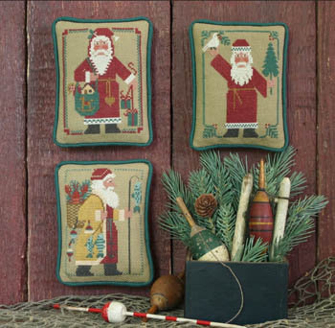 The Prairie Schooler Santa's Revisited IV (1986, 1988 & 1992) Cross