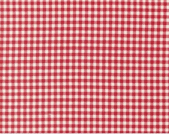 Moda Sweetwater Vintage Farmgirl Red Fabric ~ Fabric by the yard and half-yard ~ Sweetwater Fabric - Moda Fabric