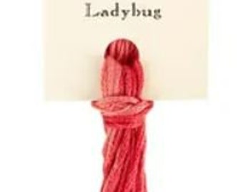 Classic Colorworks LADYBUG CCT-190  Cross Stitch Floss ~  Embroidery Floss