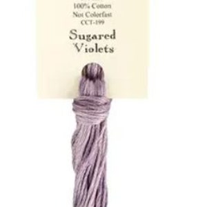 Classic Colorworks SUGARED VIOLETS CCT-199  Cross Stitch Floss ~  Embroidery Floss