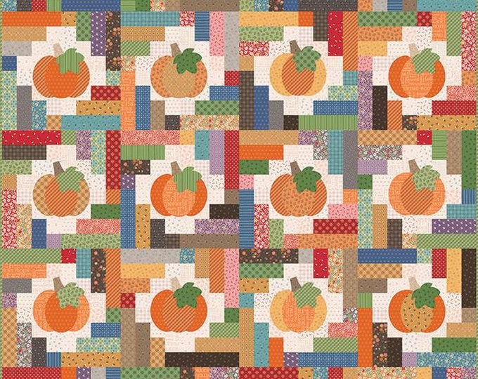 Lori Holt Pumpkins and Haystacks Quilt Boxed Kit ~ Lori Holt Quilt Kit ...