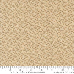 Moda ~ Kansas Troubles Quilters ~ Chickadee Landing Petite Buds Ditsy Dandelion Natural ~ Fabric by the yard & half-yard ~Chickadee Landing
