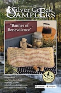 NEW! 2026 Nashville Needlework Market ~ Banner of Benevolence Cross Stitch by Silver Creek Samplers - Nashville Needlework Market -Pre-Order