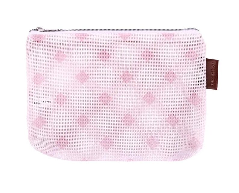 It's Sew Emma PEONY MINI PLAID Bag ~  Cross Stitch Project Bag ~ New Project Bag ~ Cross Stitch Project Bag ~ Anabella's Cross Stitch