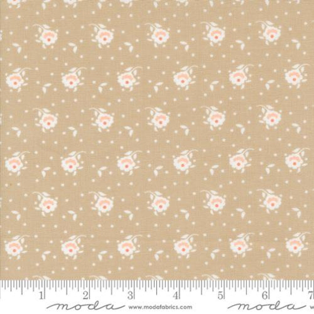 Moda ~ Fig Tree & Co - Jelly and Jam Gingham Marmalade Small Floral ...