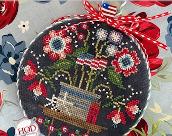 2024 Nashville Needlework Market - Hand on Design Liberty Pennies Cross Stitch Pattern - Nashville  Market ~ Anabella's