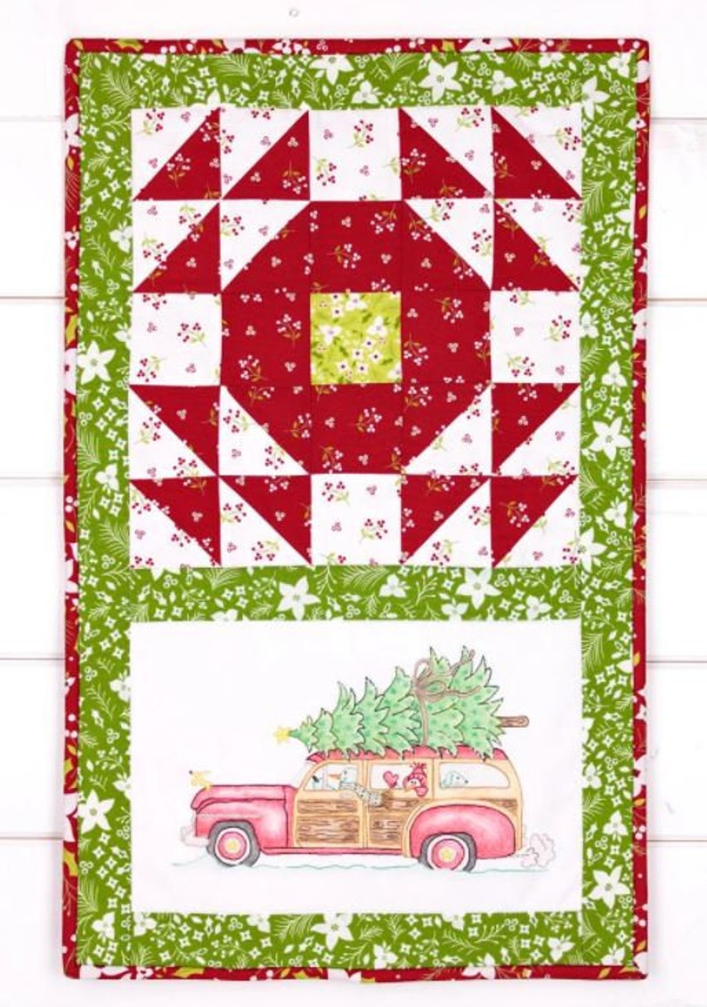 NEW Crabapple Hill Studio BRINGING HOME The Tree Hand Embroidery