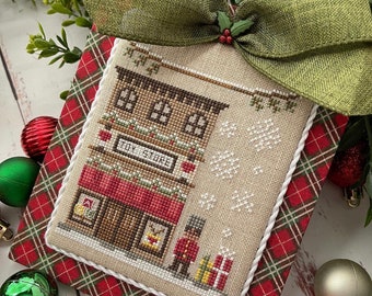 Country Cottage Needleworks BIG CITY CHRISTMAS #3 Toy Store - Christmas Cross Stitch