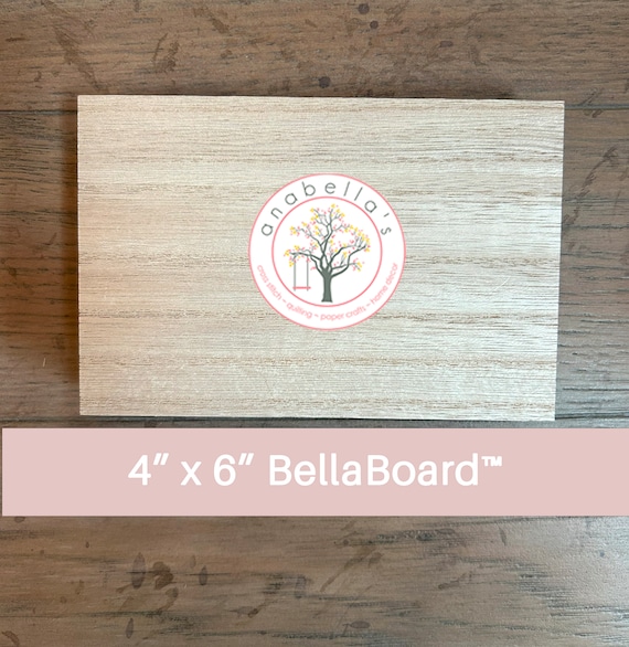 Anabella's Needleart BELLABOARDS™ 4" x 6" - 13 ASSORTED Colors ~ Cross Stitch Wood Backing ~ Wood Cross Stitch Block ~ Finished Wood Block