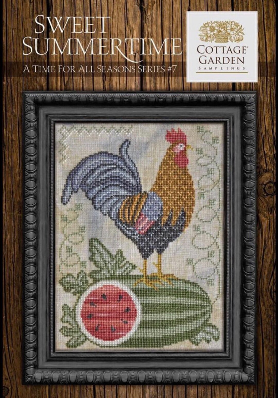 Cottage Garden Samplings SWEET SUMMERTIME #7 Cross Stitch Pattern ...