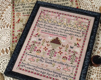 2023 Nashville Needlework Market ~Jeannette Douglas Designs Ann Perrin 1841 Cross Stitch Pattern ~ Nashville Market