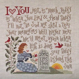 Silver Creek Samplers WHEN LIFE Is DONE Cross Stitch Pattern