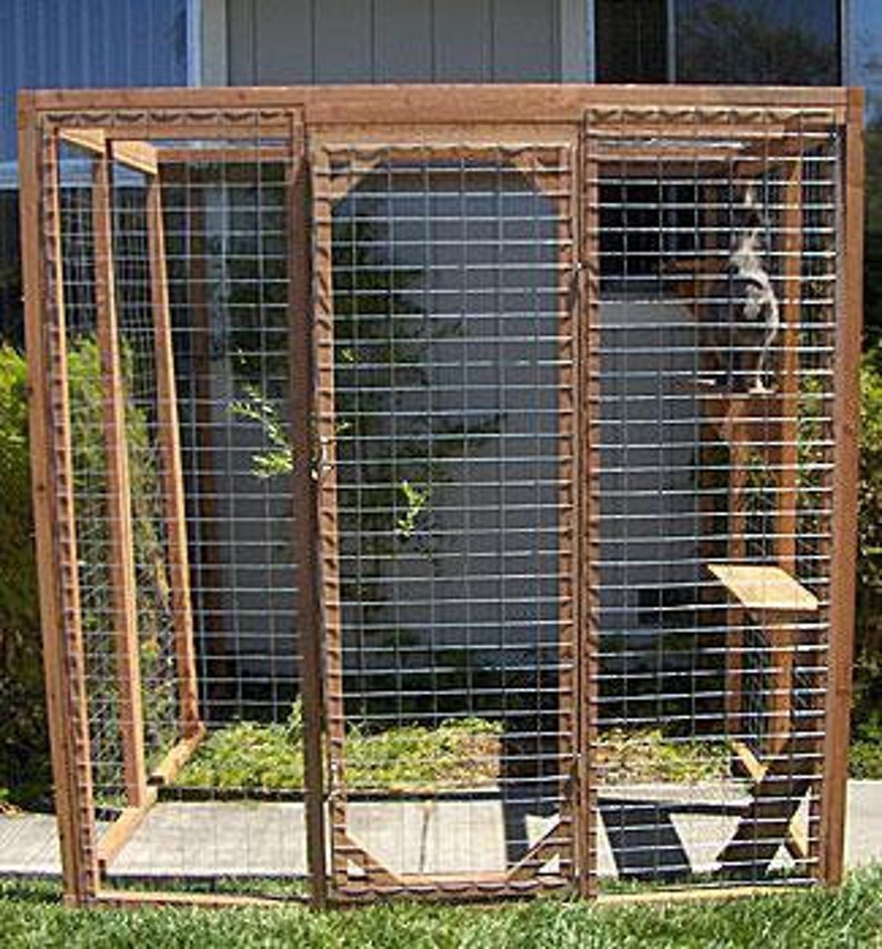 Cat Enclosure kitten Wire 6 Ft Tall Etsy