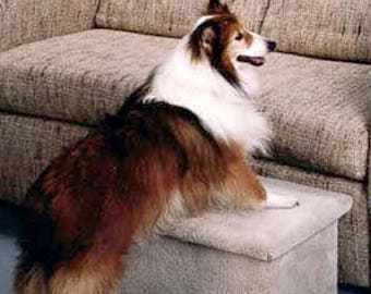 Single Carpeted Pet Step