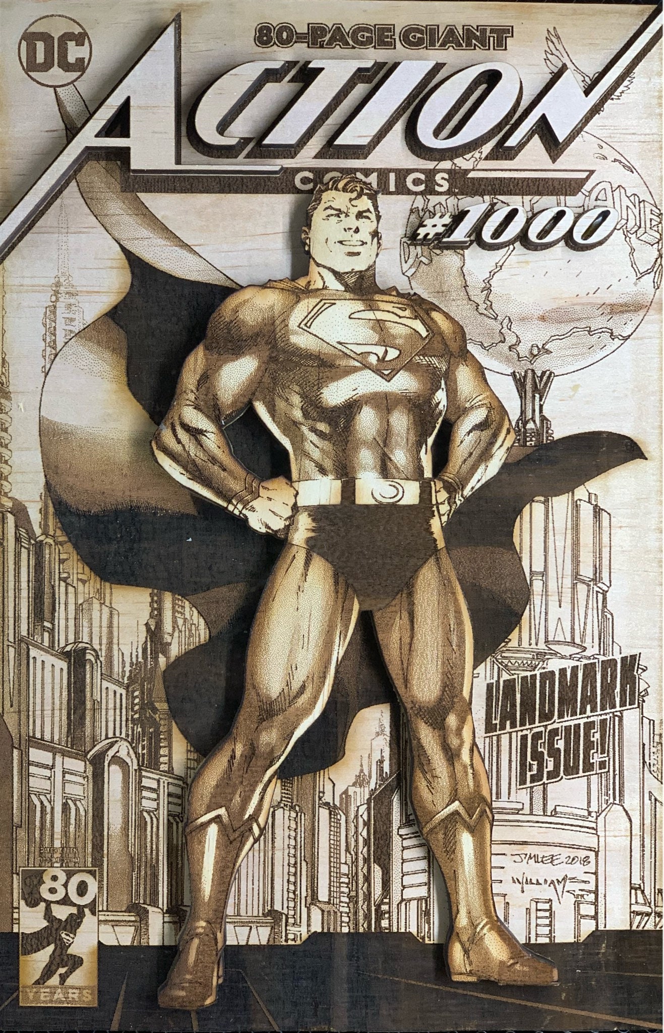 comic-cover-any-3d-comic-book-replica-wood-comic-3d-etsy