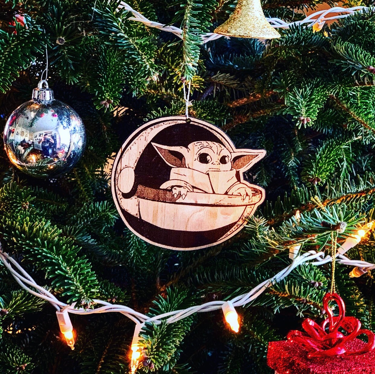 Baby Yoda Ornaments Etsy