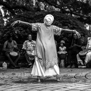 Congo Square - New Orleans 2016  - Art - Street Photography - Black and White - New Orleans Culture