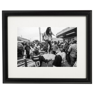 Sunday at Baby's Snacks New Orleans 2016 Fine Art Photograph Street Photography Black and White Fine Art Print Second Line image 3
