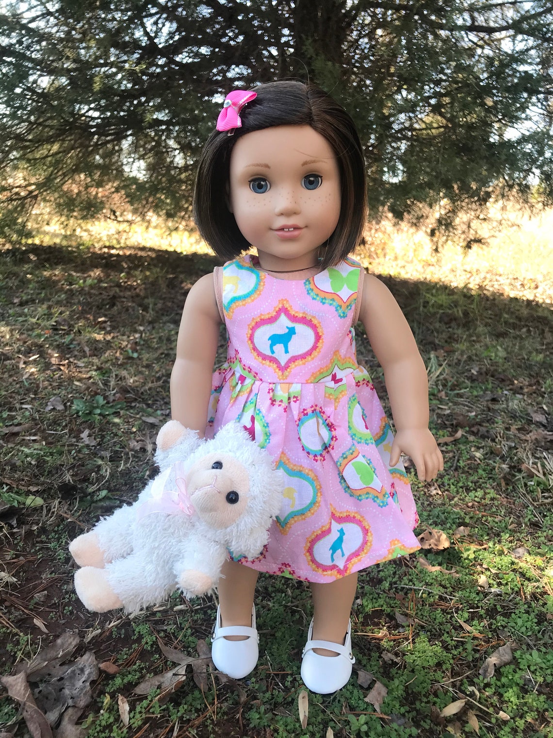 American Girl Doll Easter Dress Etsy