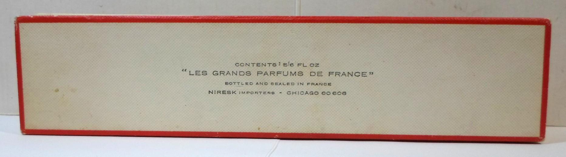 Vintage LES GRANDS PARFUMS De France 10 Bottle Perfume Set Empty