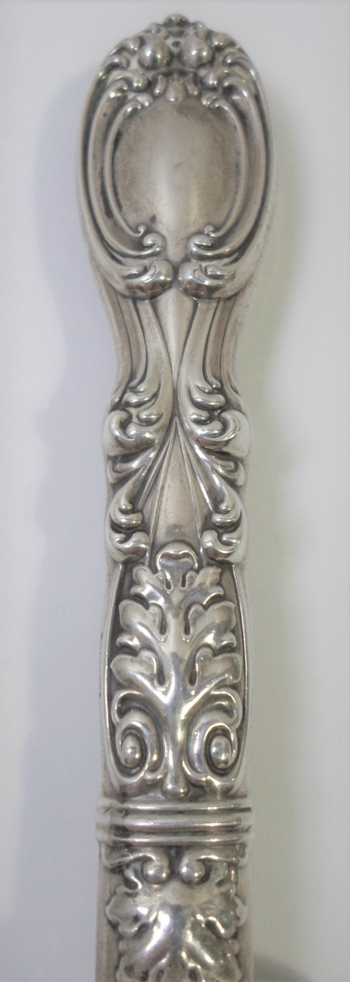 Vintage CARVING FORK With STERLING Silver Handle Ornate Etsy New Zealand