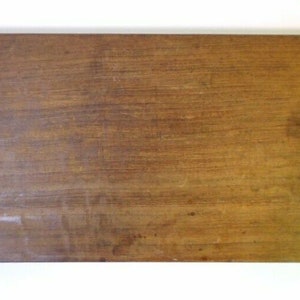 Rare Hans Gustav EHRENREICH CHEESE Cutting BOARD 12&quot; Tray Wenge Wood Denmark