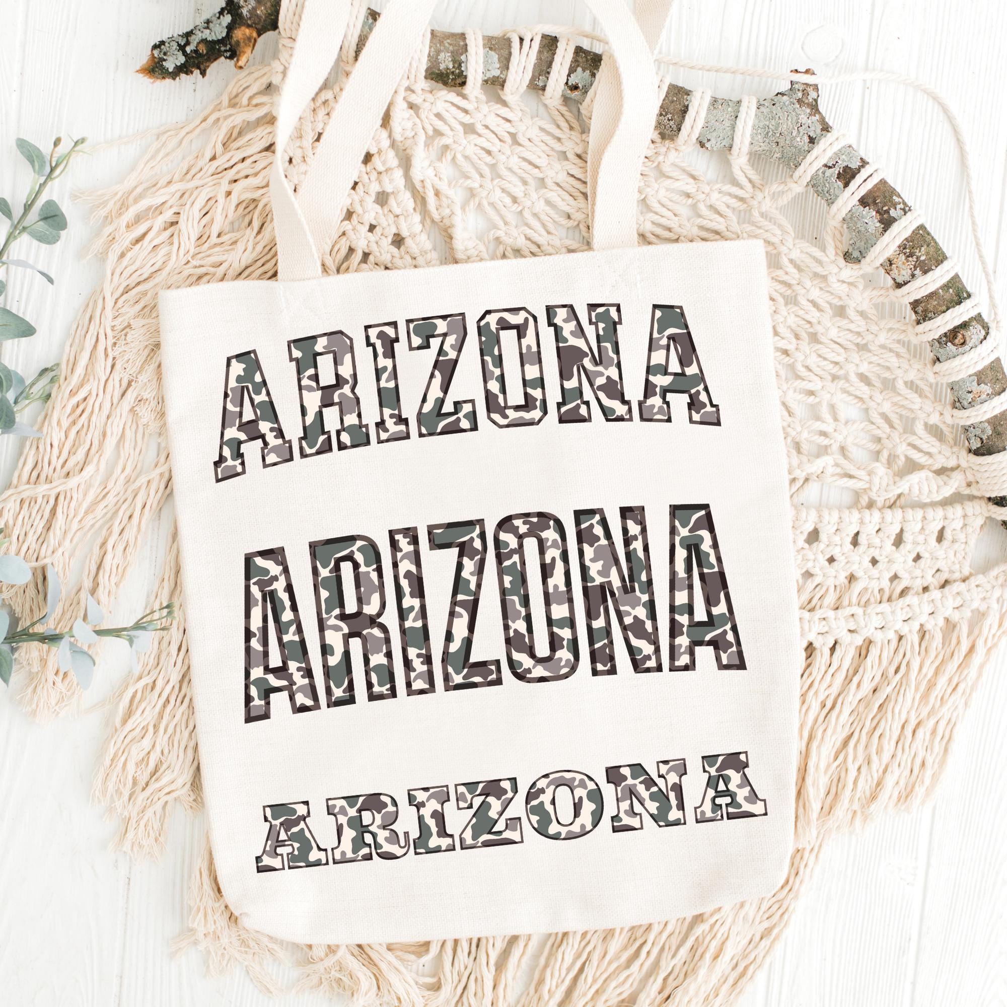Arizona PNG Bundle | Typography Designs | Camo Leopard Print Fonts ...