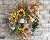 Fall Front Porch Wreath