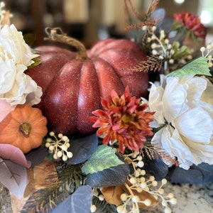 Large Fall Table Centerpiece, Harvest Table Centerpiece, XL Arrangement ...