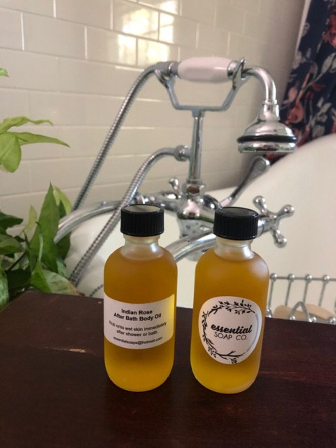 Indian Rose After Bath Body Oil Etsy