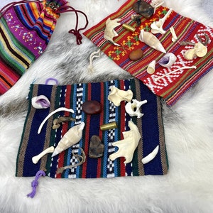 The Travel Set — Portable Bone Throwing Divination Kit ~ Osteomancy on the go